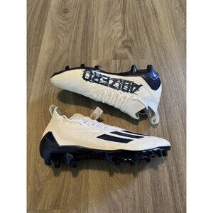 adidas ADIZERO Mens Size 11 PRIMEKNIT Football Cleats White Navy Blue GV9624